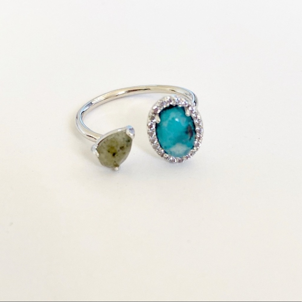 Tai Jewelry Adjustable Silver Plated Ring